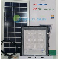 Đèn Năng Lượng Mặt Trời Chống Chói 300W Jindian JD-7300