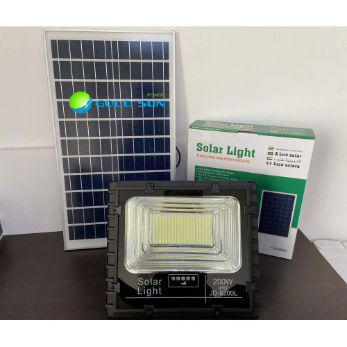 Đèn Năng Lượng Mặt Trời 100W Jindian JD-8800L Đèn Năng Lượng Mặt Trời 100W Jindian JD-8800L