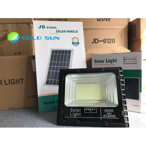 Đèn Năng Lượng Mặt Trời 300W Jindian JD-8300L Đèn Năng Lượng Mặt Trời 300W Jindian JD-8300L