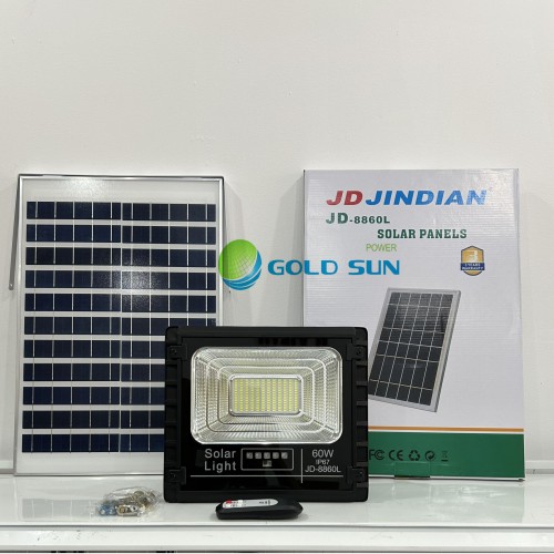 Đèn Năng Lượng Mặt Trời 60W Jindian JD-8860L